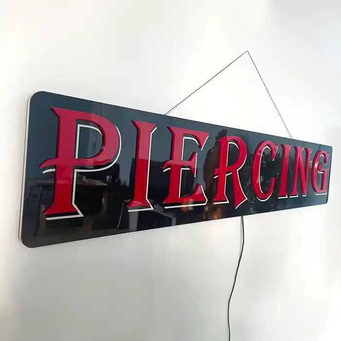 40" Piercing LED Window Sign - 110v - Image 8