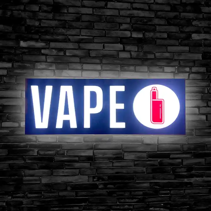 28" Vape LED Window Sign - 110v