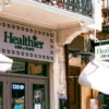 CBD LED signage hung on a CBD dispensary store