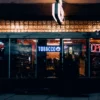 Liquor store with a Tobacco shop LED sine